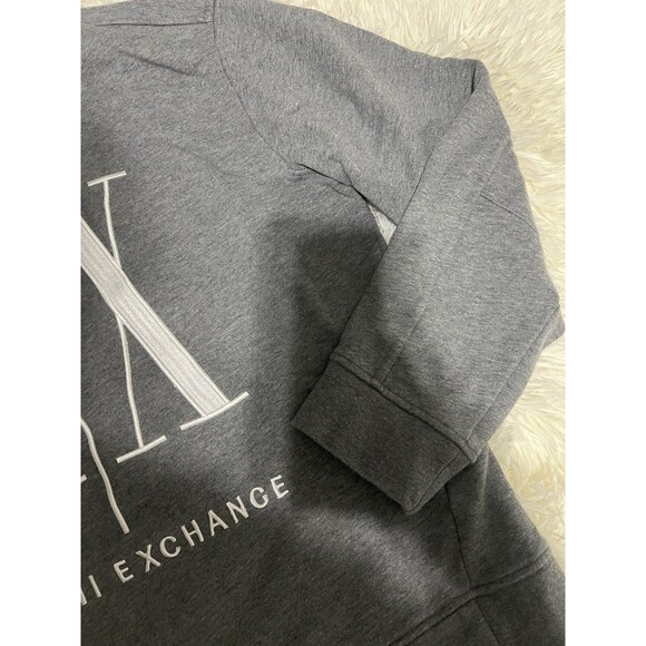 ARMANI EXCHANGE Sweatshirt gray Large - Picture 4 of 8